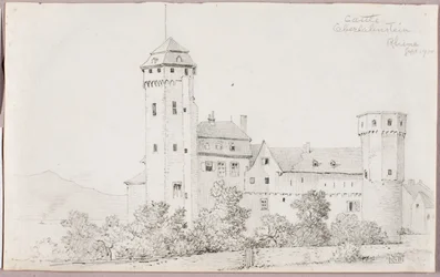 Zamek Oberlahnstein, Ren