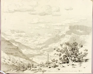 Cienie chmur, Apache Trail, Arizona