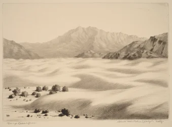Wydmy w pobliżu Palm Springs w Kalifornii, nr 2