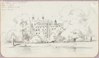 Eton College od strony rzeki