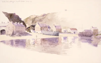 Porth Dinlleyn, Północna Walia, 1899.