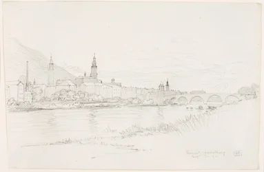 Zachód słońca, Heidelberg