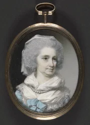 Lady Grace Burnaby (wc i gwasz na kości słoniowej)