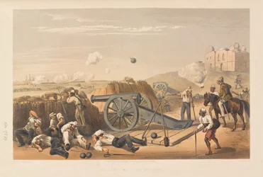 „Ciężki dzień na bateriach”, 1857 r.