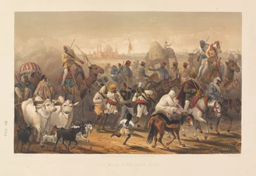 ?Oddziały rodzimych aliantów?, 1857-1858 ok