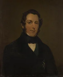 Portret Jamesa Andrew Brouna Ramsaya, ok. I markiza Dalhousie (1812-1860), ok. 1833-60 (olej na płótnie)