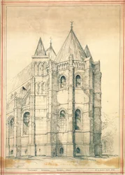 Szkic, ok. 1860 (papier)