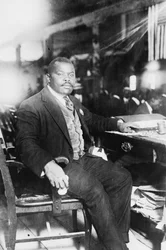 Marcus Garvey (1887-1940), panafrykanista i jamajski bohater narodowy