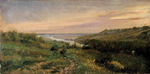 Anzio (olej na papierze ułożony na karcie)