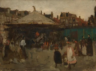 Jarmark na placu Haarlemmerplein