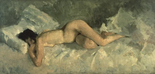 Leżący akt, ok. 1887