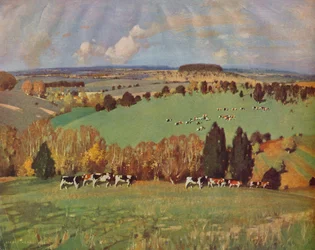 Na zielonych pastwiskach, 1935.
