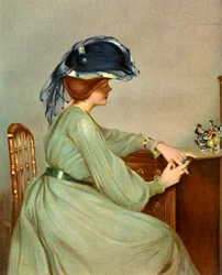 Niebieski welon, 1904.