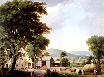 Siano w Jones Inn, 1854