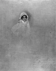Margarita Cogni, 1818 (pastel na papierze)