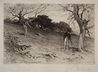 Krajobraz, 1883.