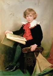 Portret Normana Stewarta Daviesa