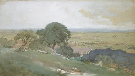 Drzewa oliwne w Tivoli, 1873.