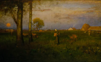 Zachód słońca, 1884.
