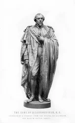 Benjamin Disraeli, 1. hrabia Beaconsfield, angielski mąż stanu i literat, 1881.