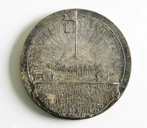 Medal upamiętniający powrót miejskich ochotników cesarskich z wojny dzików