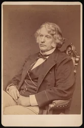 Portret Charlesa Sumnera 1811-1874, przed 1874.