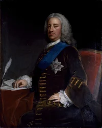 Portret Williama Cavendisha, 3. księcia Devonshire, koniec lat 30.-pocz. 1740 (olej na płótnie)