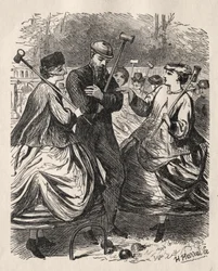 Nasza partia krokieta, 1864.