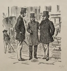Mała chwila przed wprowadzeniem, 1865.