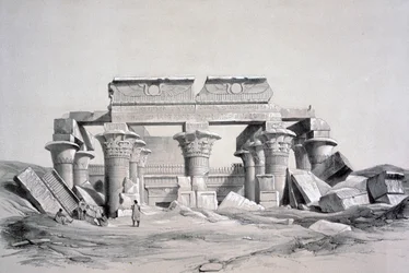 Koom-Ombos, Egipt, 1843