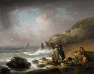 Strzelanie do ptactwa morskiego, 1795.