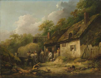 Bell Inn, koniec lat 80. XVIII wieku.