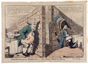 Blockade przeciwko Blockade lub John Bull a Match for Boney