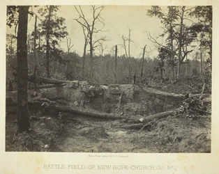 Pole bitwy kościoła New Hope, GA, nr 2, 1866.