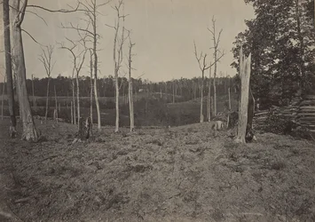 Pole bitwy pod Resacca, Georgia nr 1, 1860.
