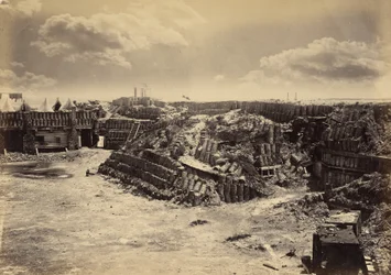 Widok wnętrza Fort Sumter