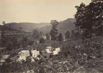 Przełęcz w Raccoon Range, Whiteside nr 2, lata 60. XIX wieku.