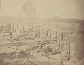 Rebel Works przed Atlantą, Georgia, nr 2, 1864.