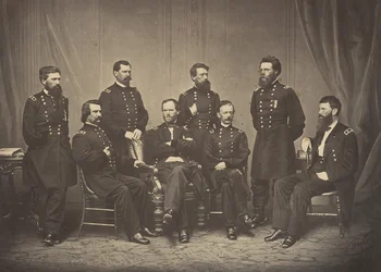 Sherman i jego generałowie, lata 60. XIX wieku.