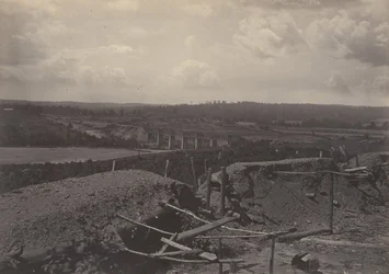 South Bank of the Chattahoochie, Georgia, lata 60. XIX wieku.