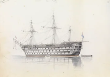 HMS "Trafalgar" w Grand Harbour na Malcie