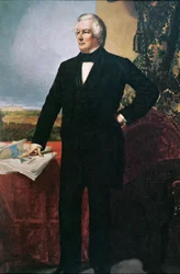 Millard Fillmore (1800-74) (lito de cor) polonês