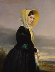 Eufemia Biała Van Rensselaer, 1842.