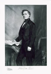Franklin Pierce, 14. Prezydent Stanów Zjednoczonych Ameryki, wyd. 1901 (fotograwiura)