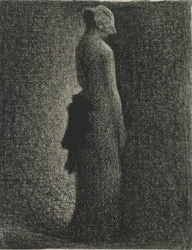 Czarna kokarda, ok. 1882