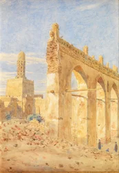 Ruiny Gama al-Hakim, Kair (akwarela)
