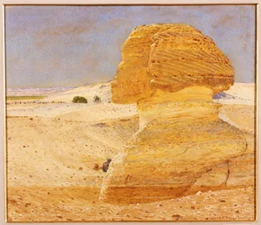 Wielki Sfinks w Gizeh, 1862