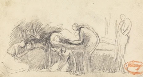 Studium kompozycji figur 23