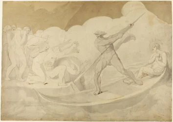 Psyche przeprawiona przez Styks – Apulejusz, „Złoty osioł”, VI, 18