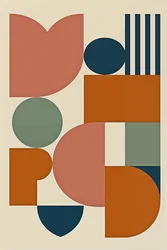 Geometry of Self, 2025 (akryl na płótnie)